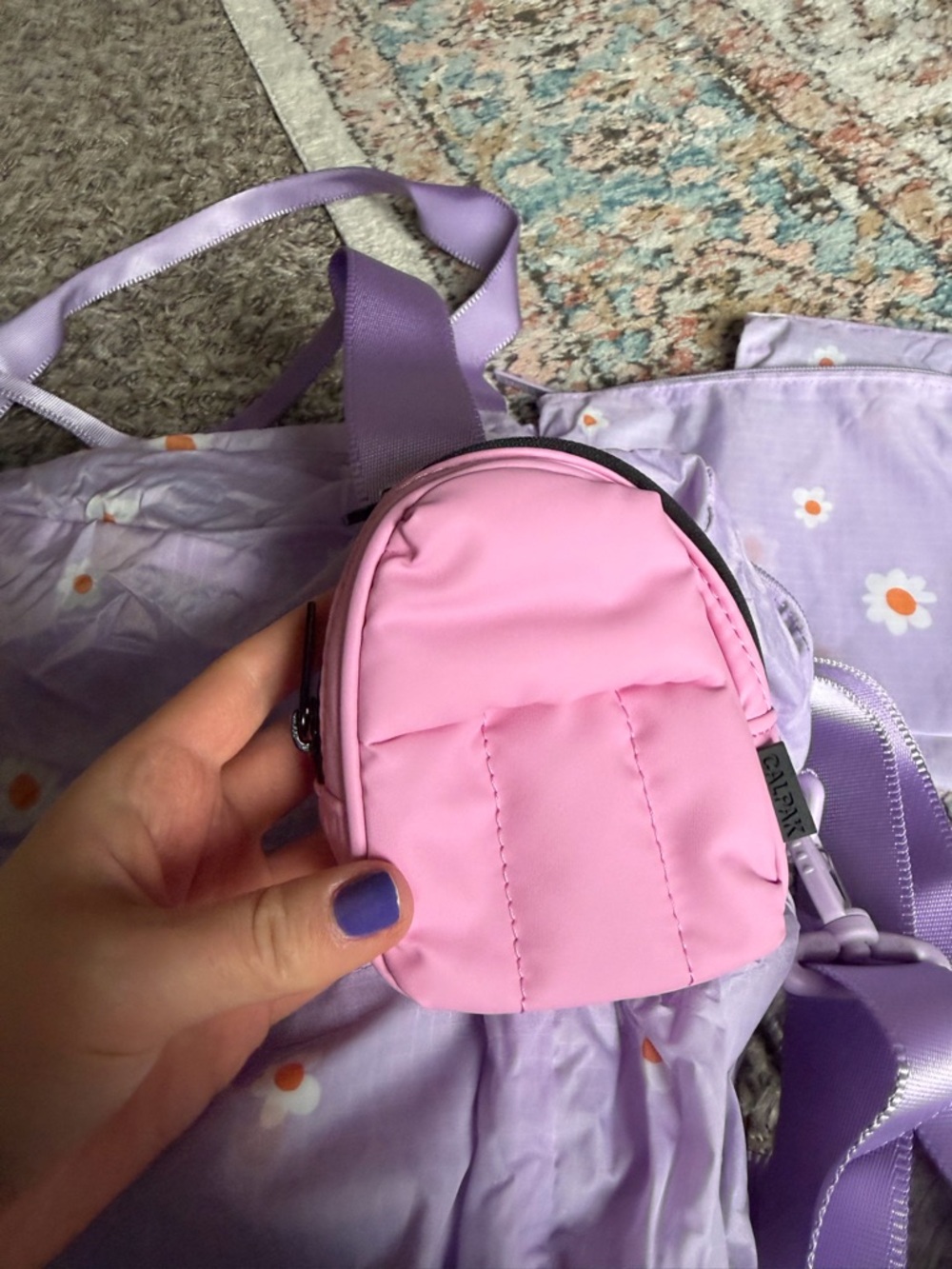 Calpak Compakt Duffle, Pouch Set, and Backpack Charm - bundle - Picture 11 of 14